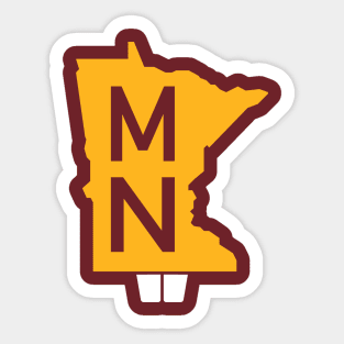 MN GOPHER STATE Sticker